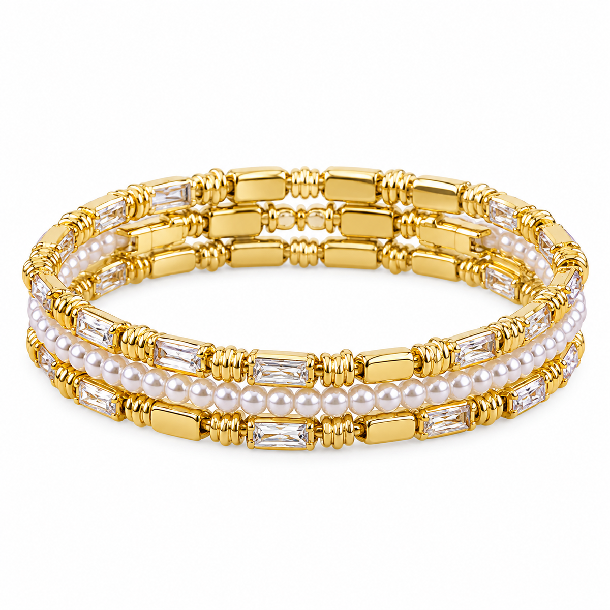 Pearl Luxe Gold Bracelet ✨�
