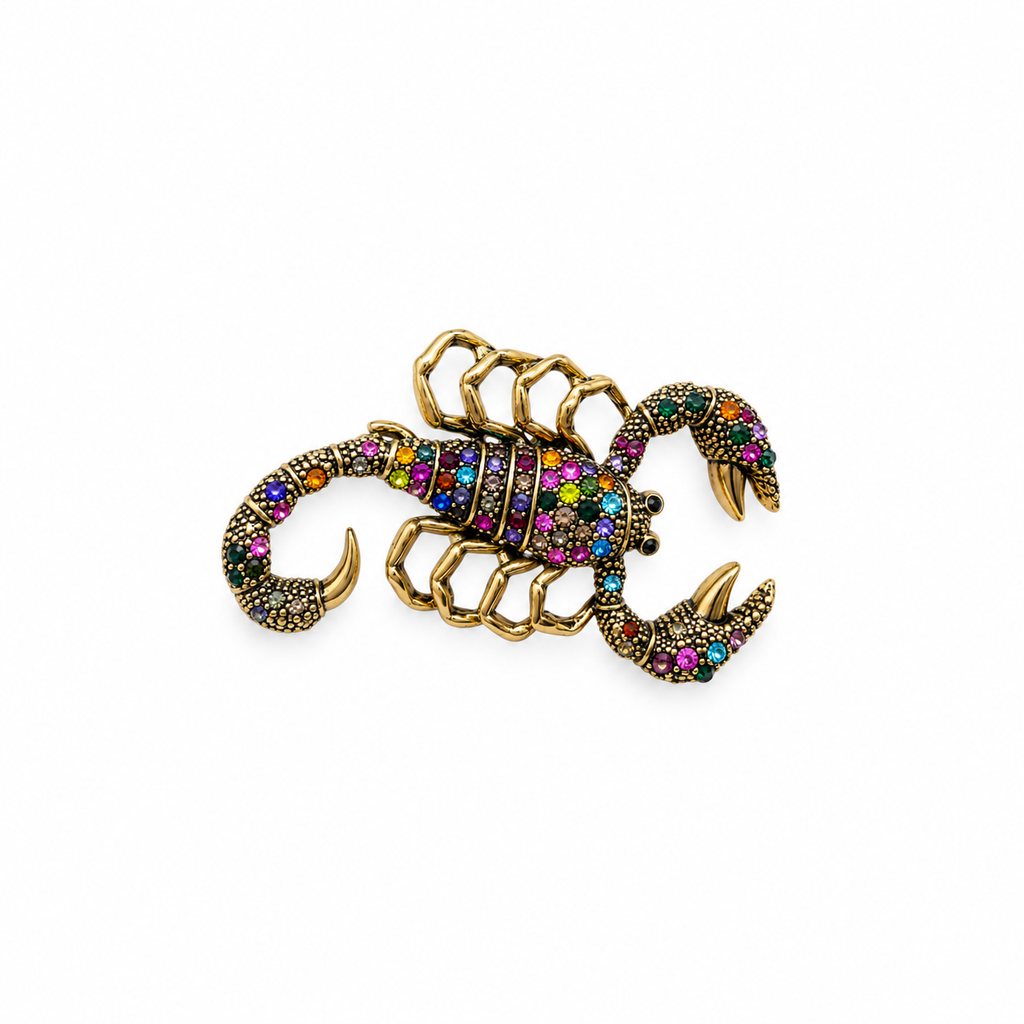 Scorpion Glam Brooch 🦂