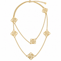 Golden Filigree Layers Necklace ✨