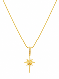 Gold Star Pendant Necklace
