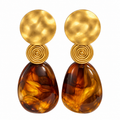 Amber Glow Earrings ✨