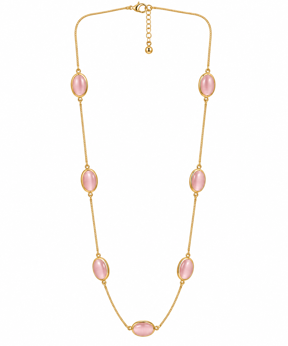 Pink Pearl Glow Necklace
