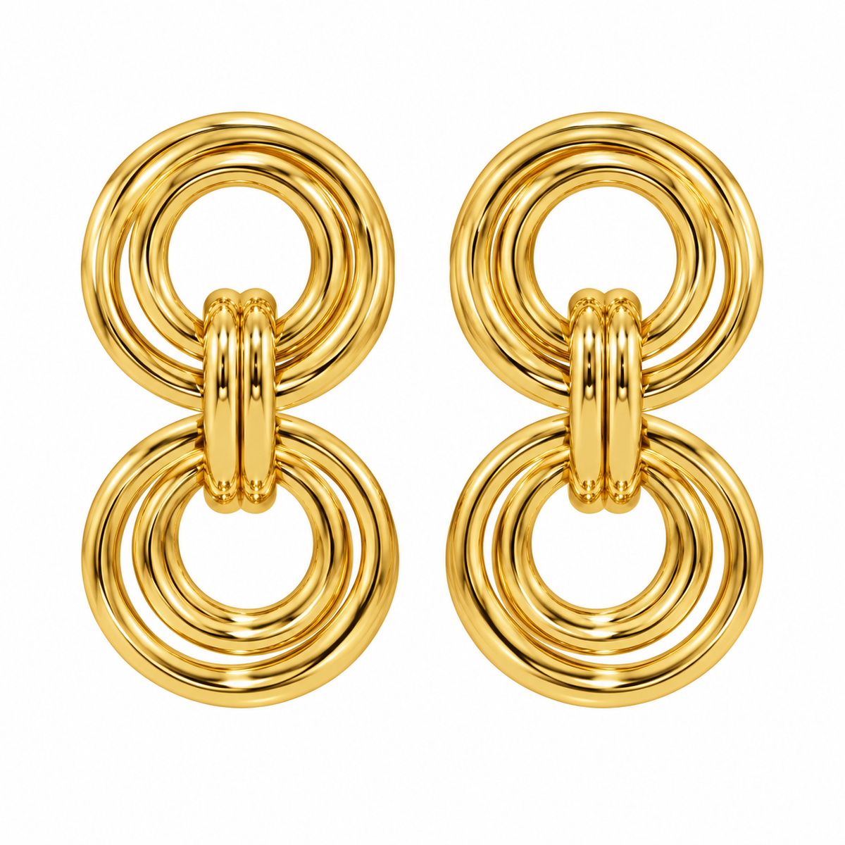 Golden Double Rings ✨💛