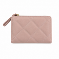 Blush Pink Quilted Wallet