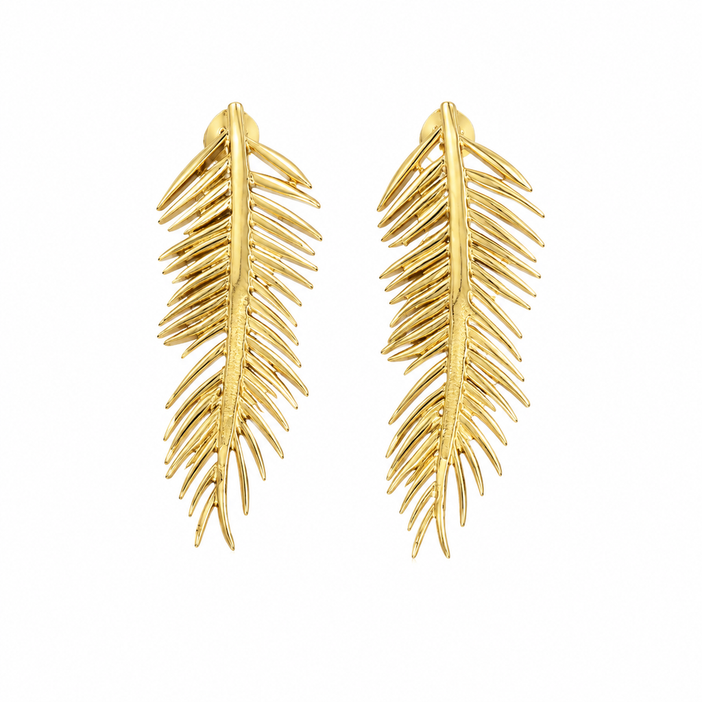 Elegant Gold Fan
