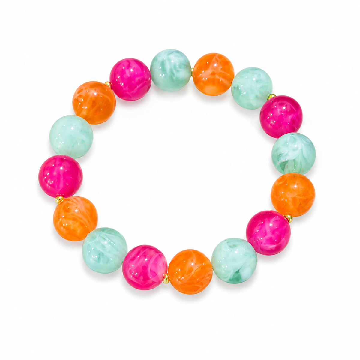Glossy Amber Bracelet
