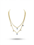 (Lucky Eyes Layered Necklace)
