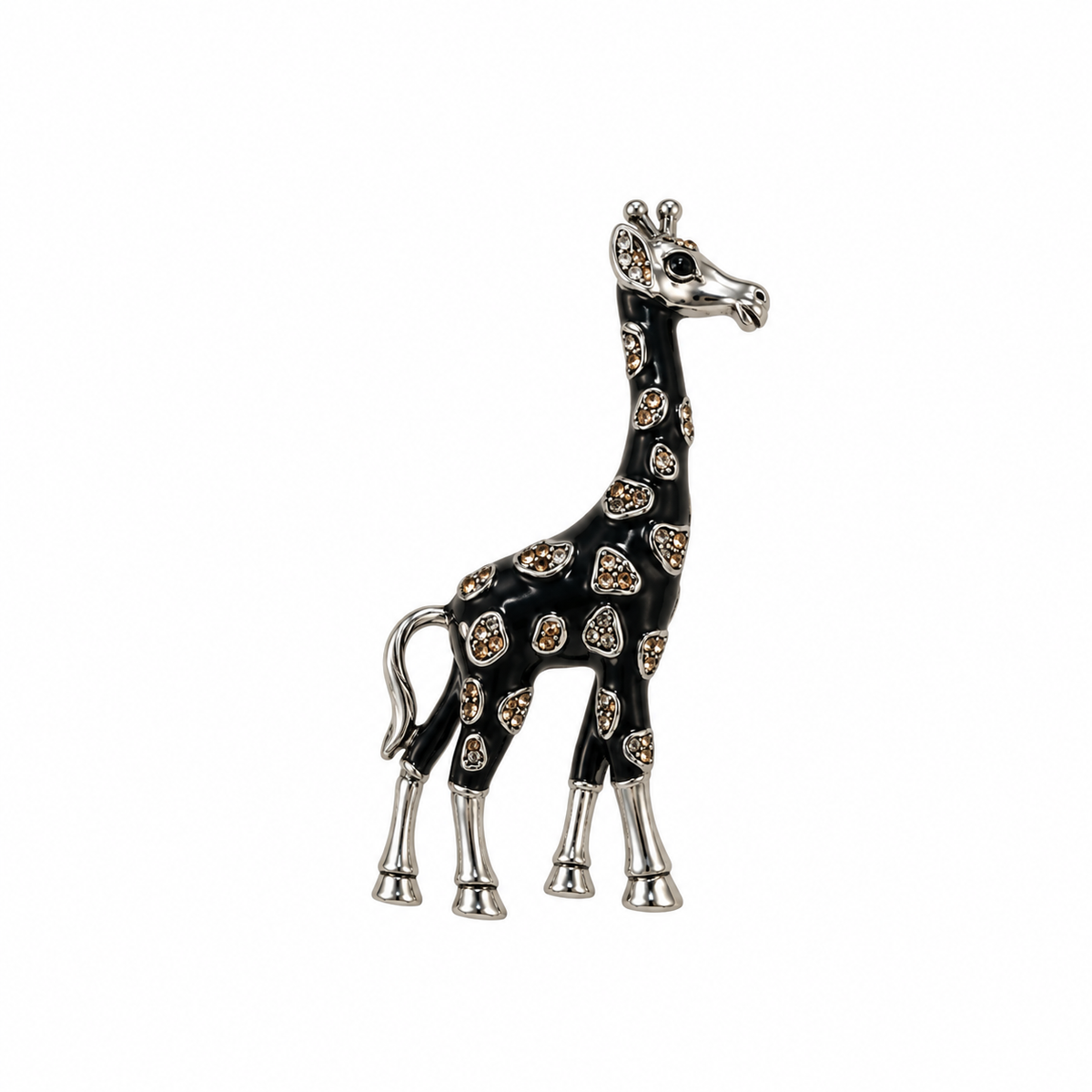 Elegant Giraffe Brooch 🦒✨