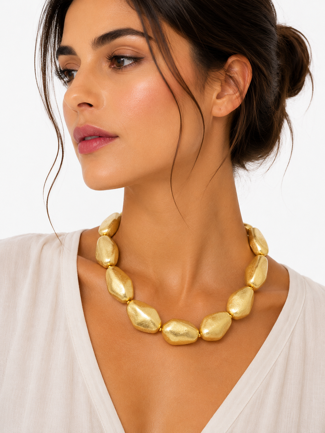 Gold Statement Necklace