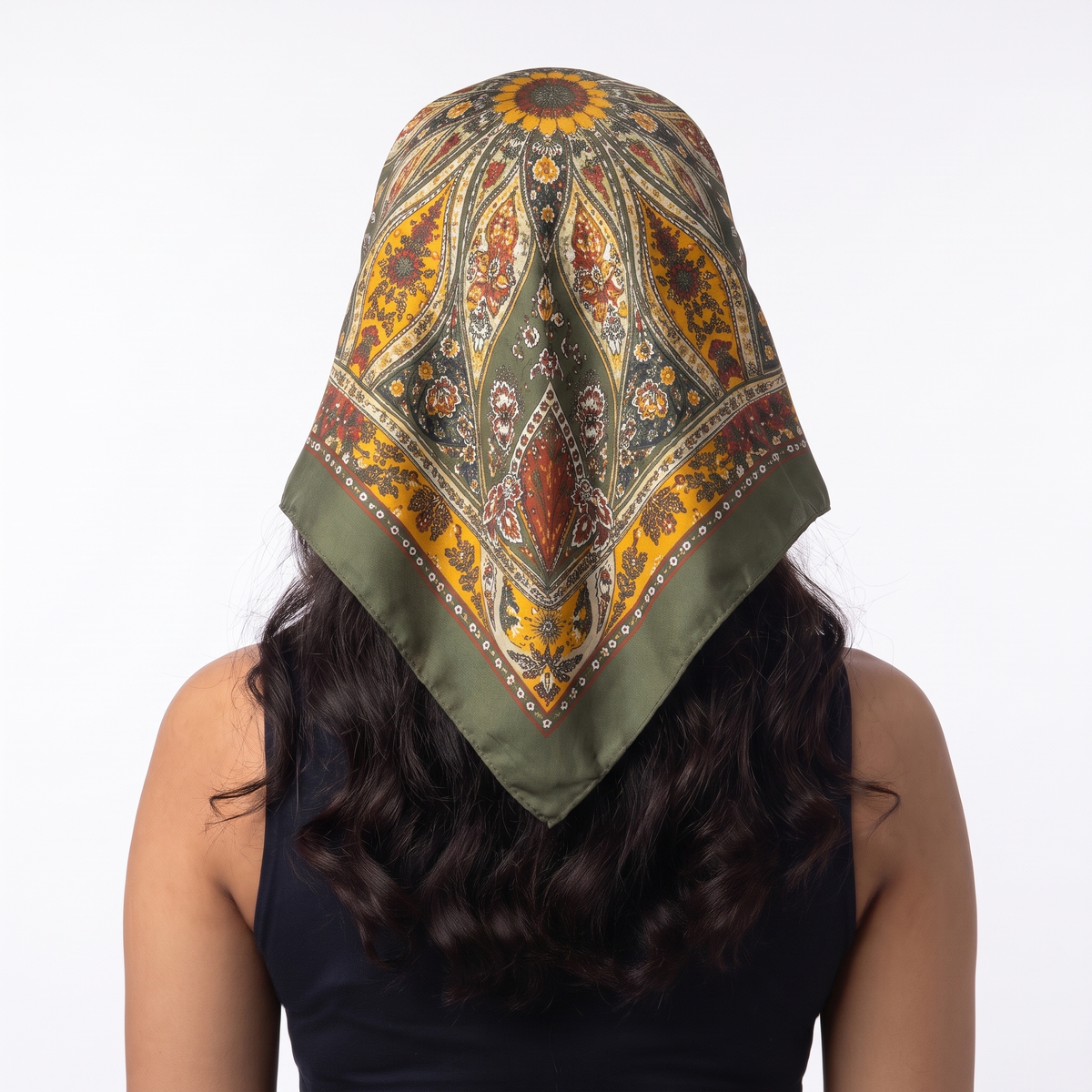 Silk Head Scarf