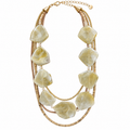 Golden Olive Statement Necklace ✨