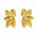 Golden Butterfly Earrings