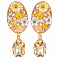 Golden Garden Earrings ✨