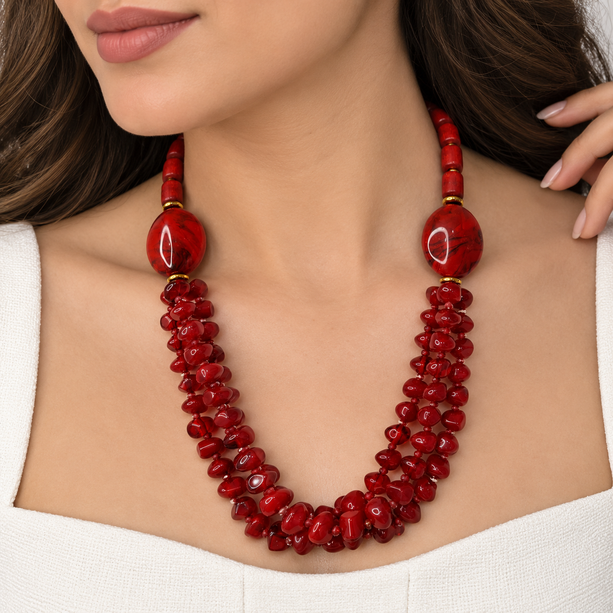 Red Beads ❤️