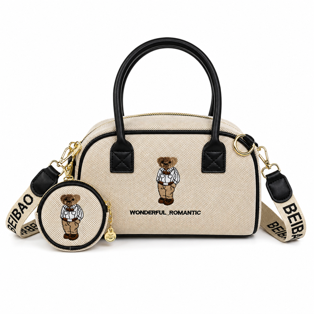 BEIBAO Teddy Handbag 🧸✨