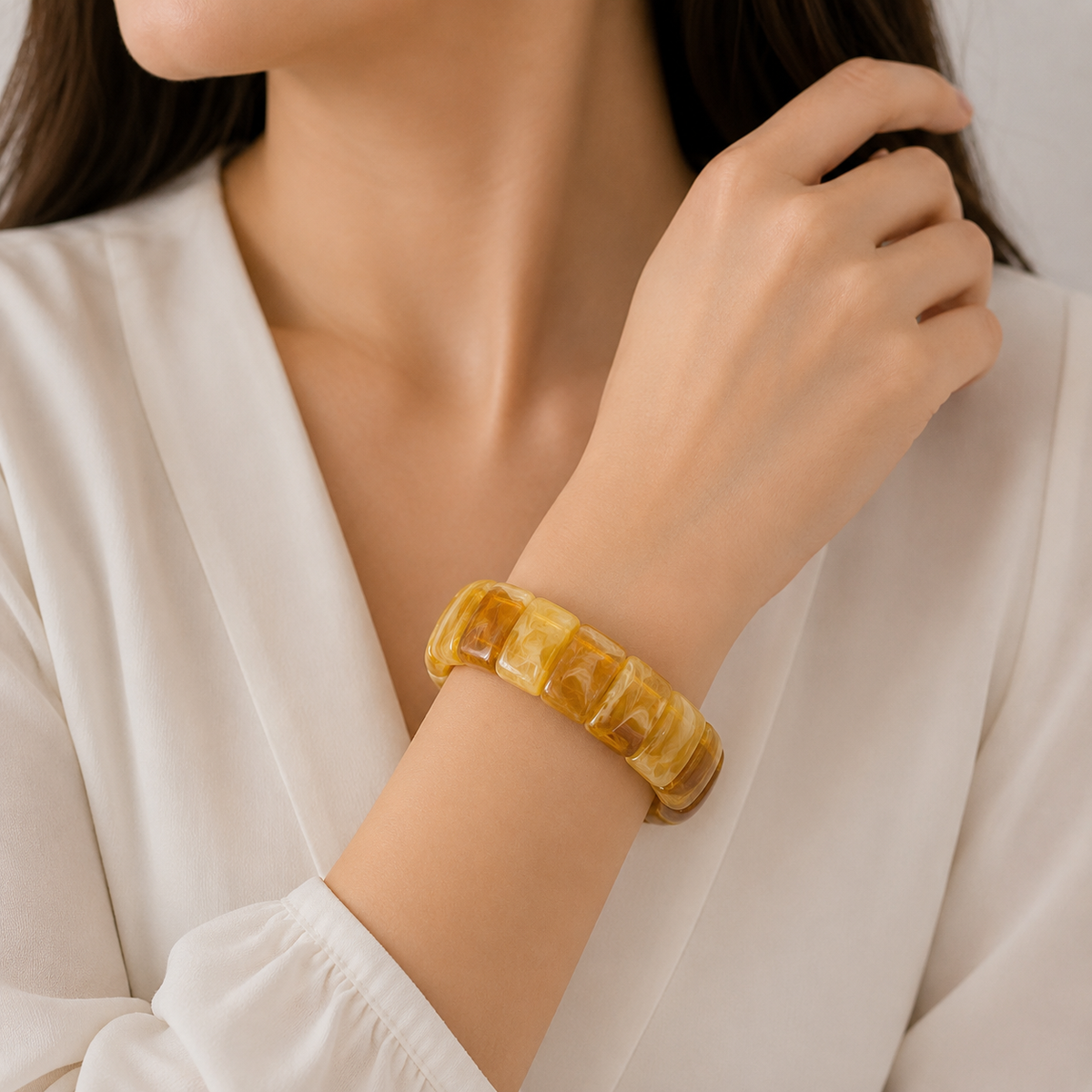 Golden Amber Bracelet