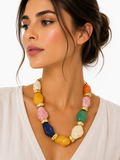 Multicolor Resin Necklace