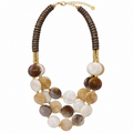 Mocha Stone Statement Necklace ✨