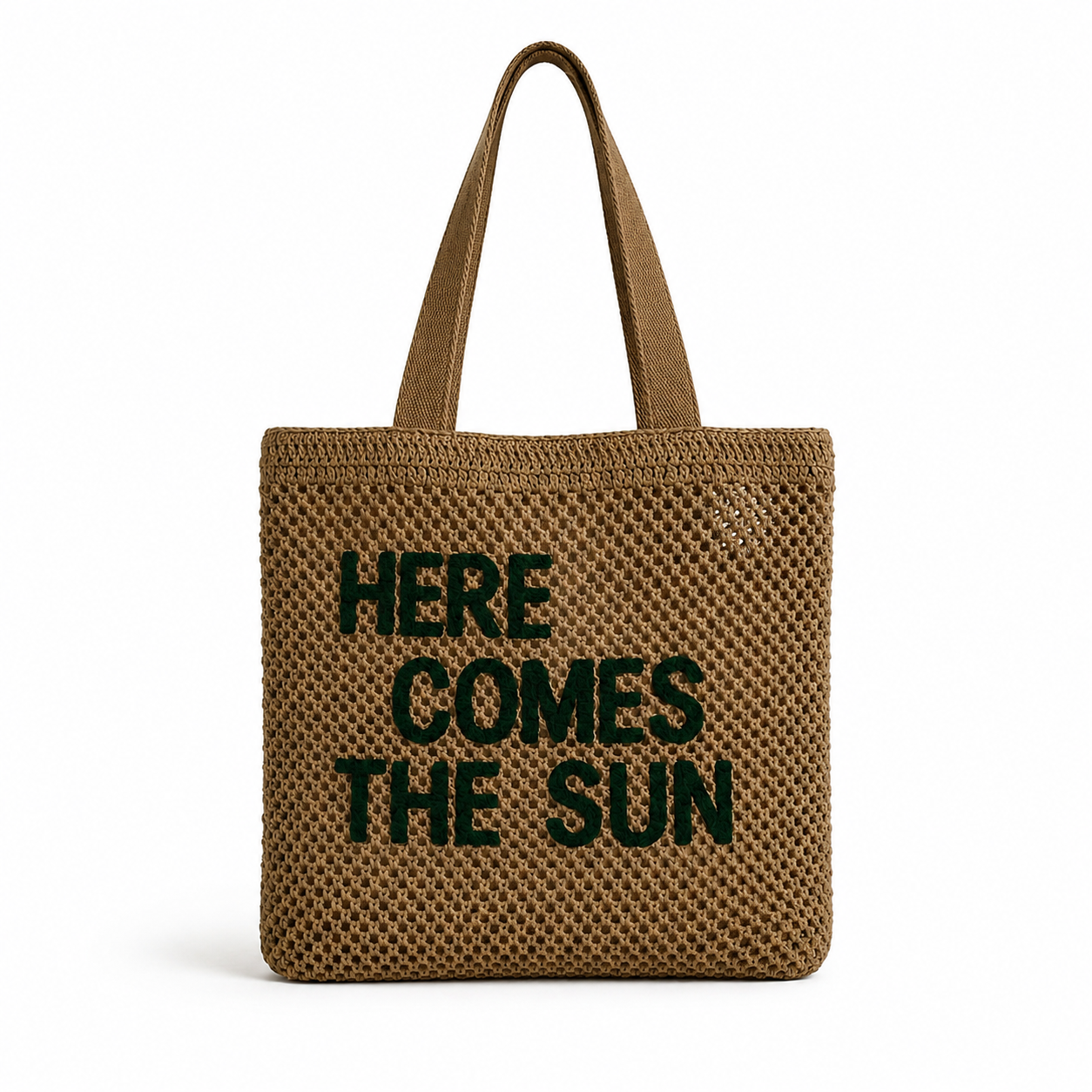 Here Comes The Sun Woven Tote Bag