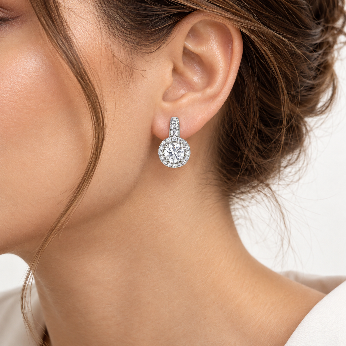 Crystal Halo Earrings ✨