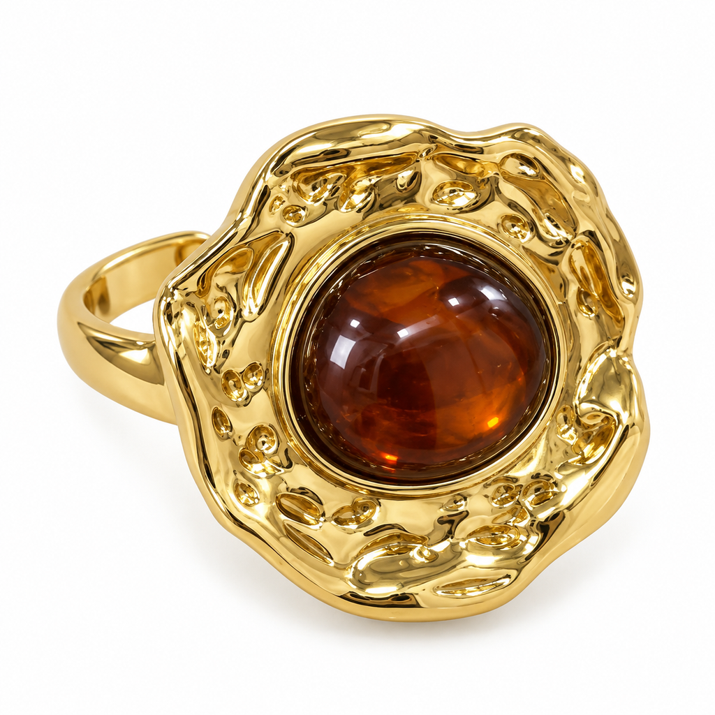 Amber Royal Ring ✨🧡