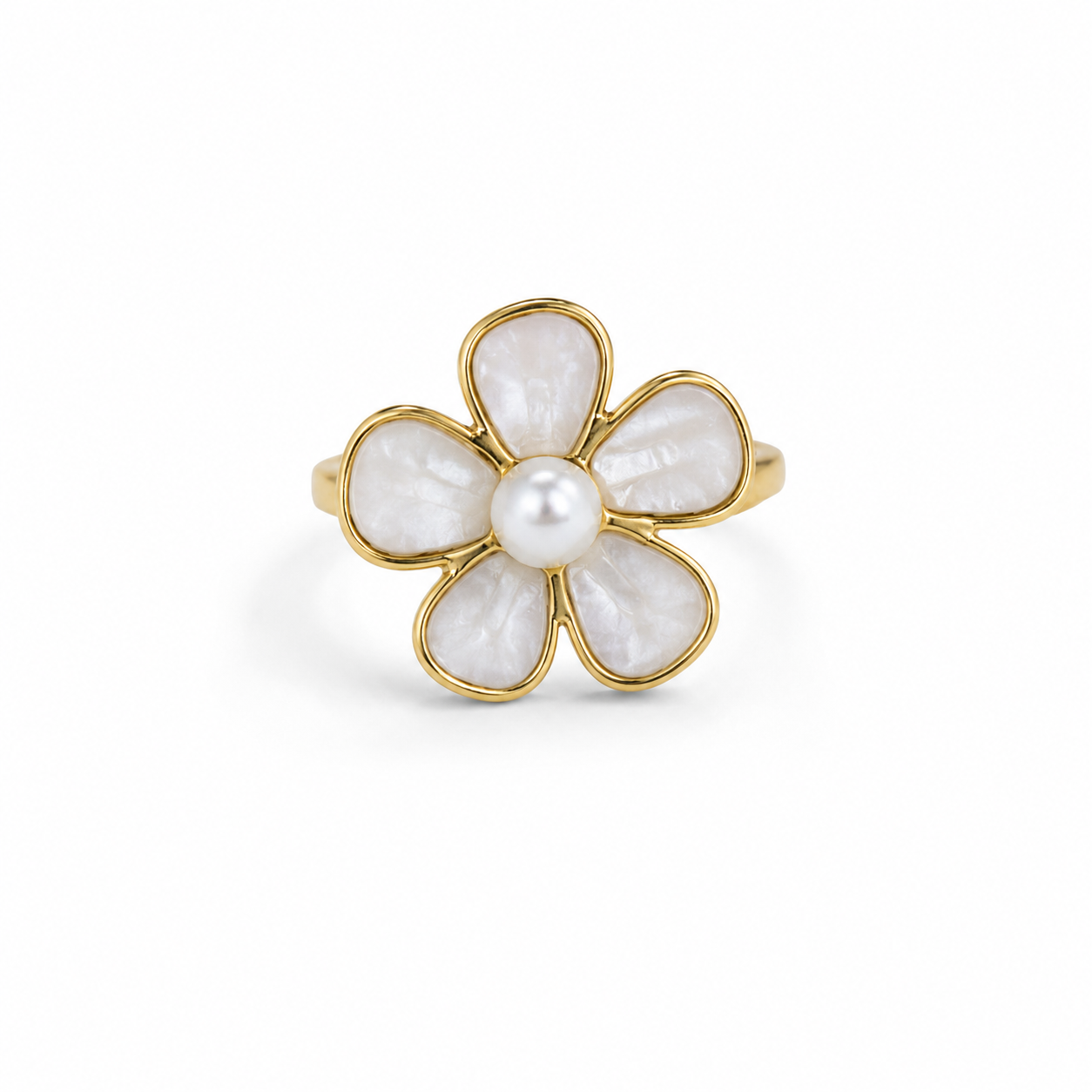 Pearl Flower Ring