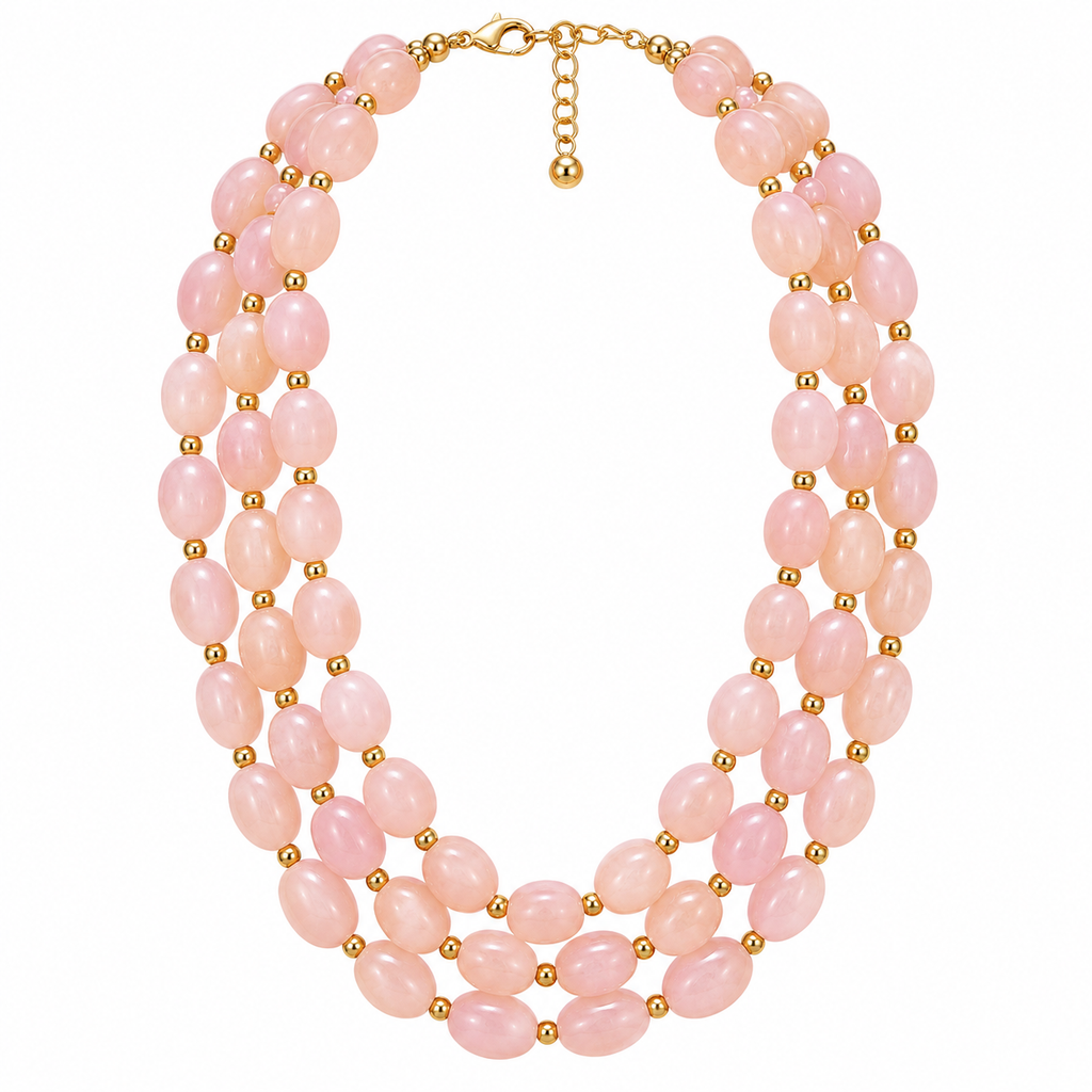 Rose Quartz Glow Necklace