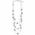 Silver Beaded Layers Necklace ✨