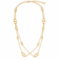 Golden Link Layered Necklace ✨
