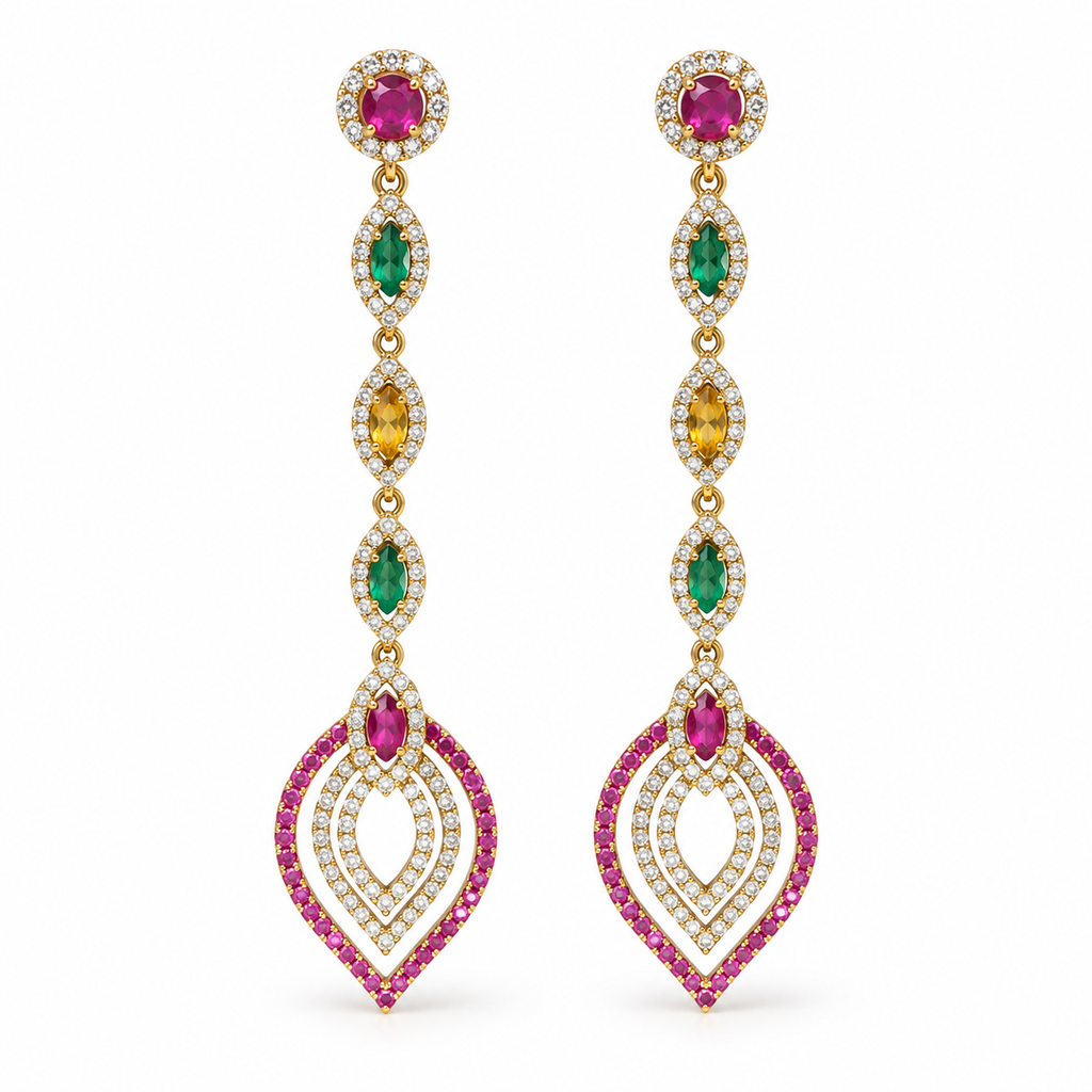Royal Multicolor Chandelier