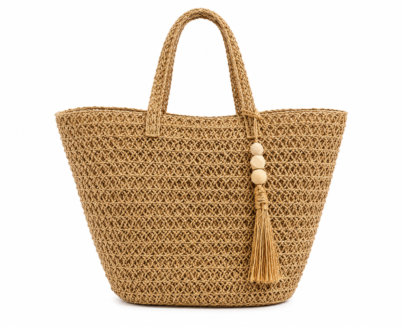 Handwoven Wide-Brim Straw Sun Hat