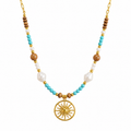Sun Pendant Necklace