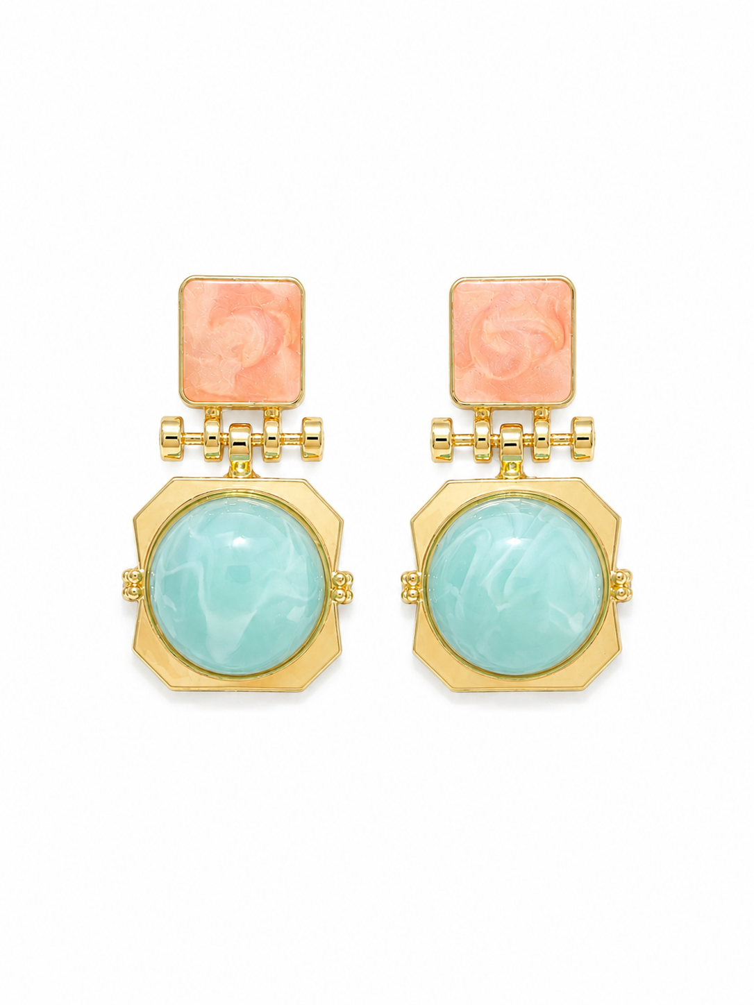 Geometric Statement Earrings