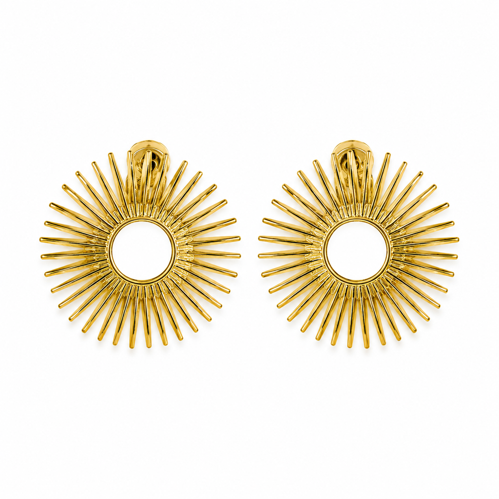 Radiant Gold Sunburst