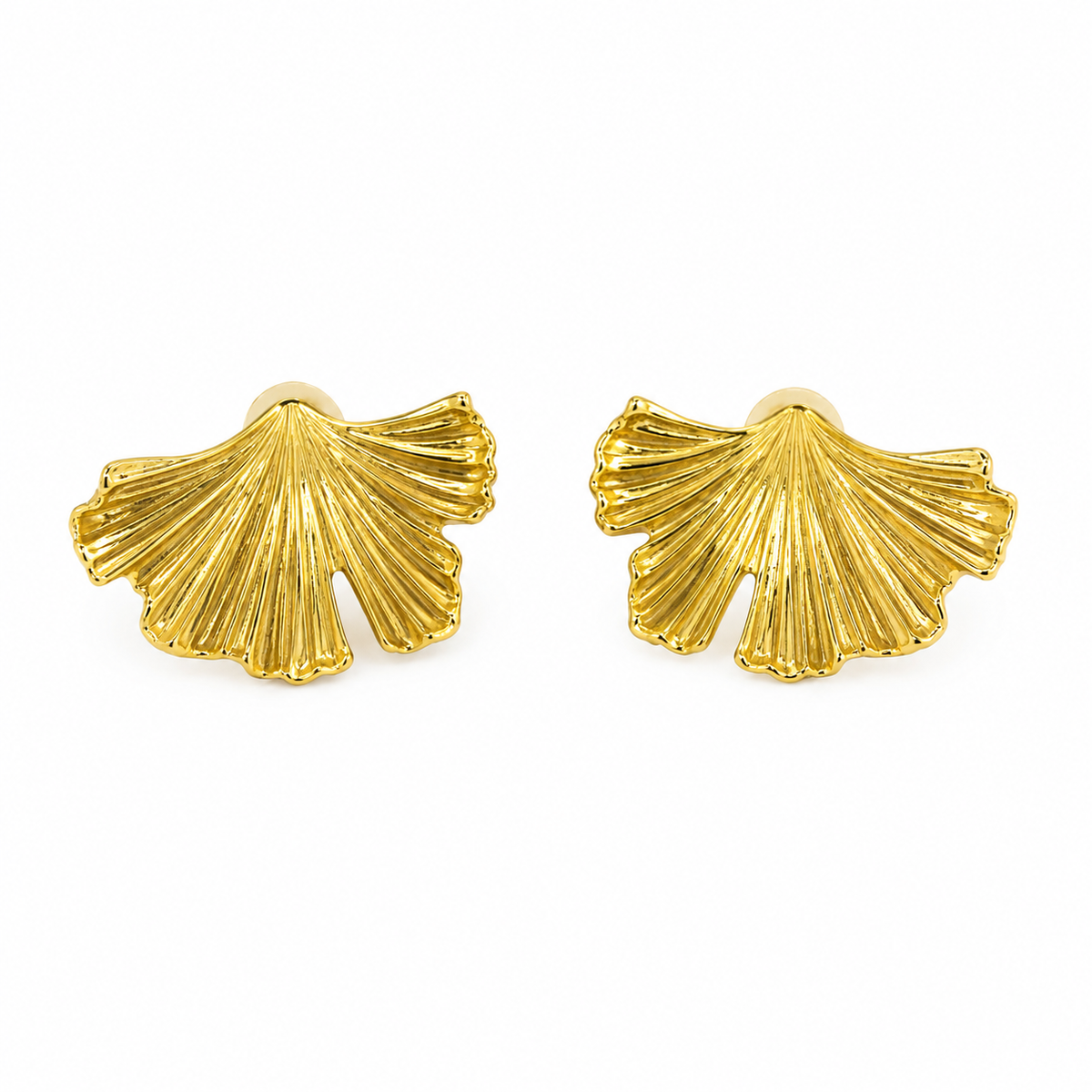 Golden Starfish Earrings