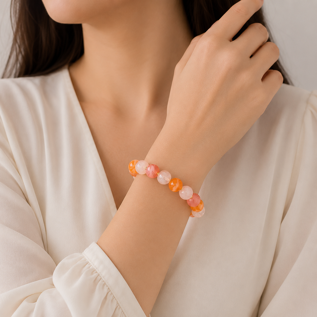 Elegant Amber Bracelet