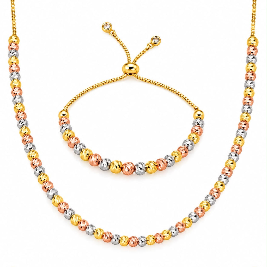 Elegant Tri-Tone Set ✨