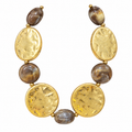 Golden Earth Necklace
