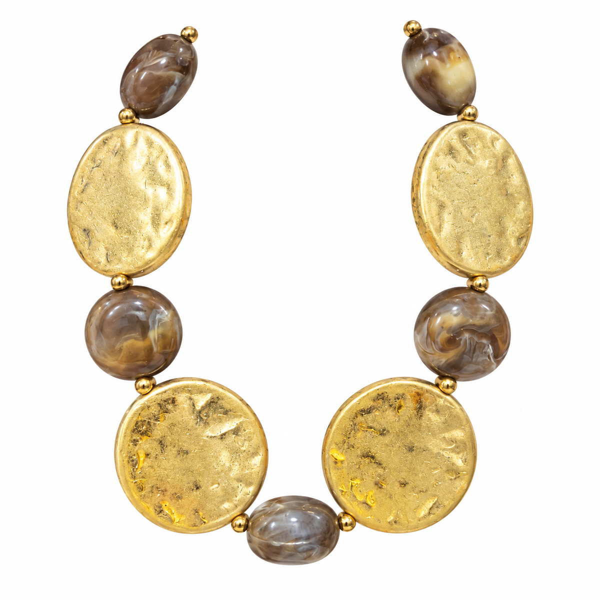 Golden Earth Necklace
