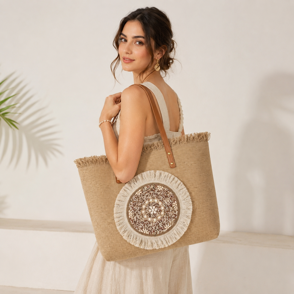 Boho Beach Tote ⭐