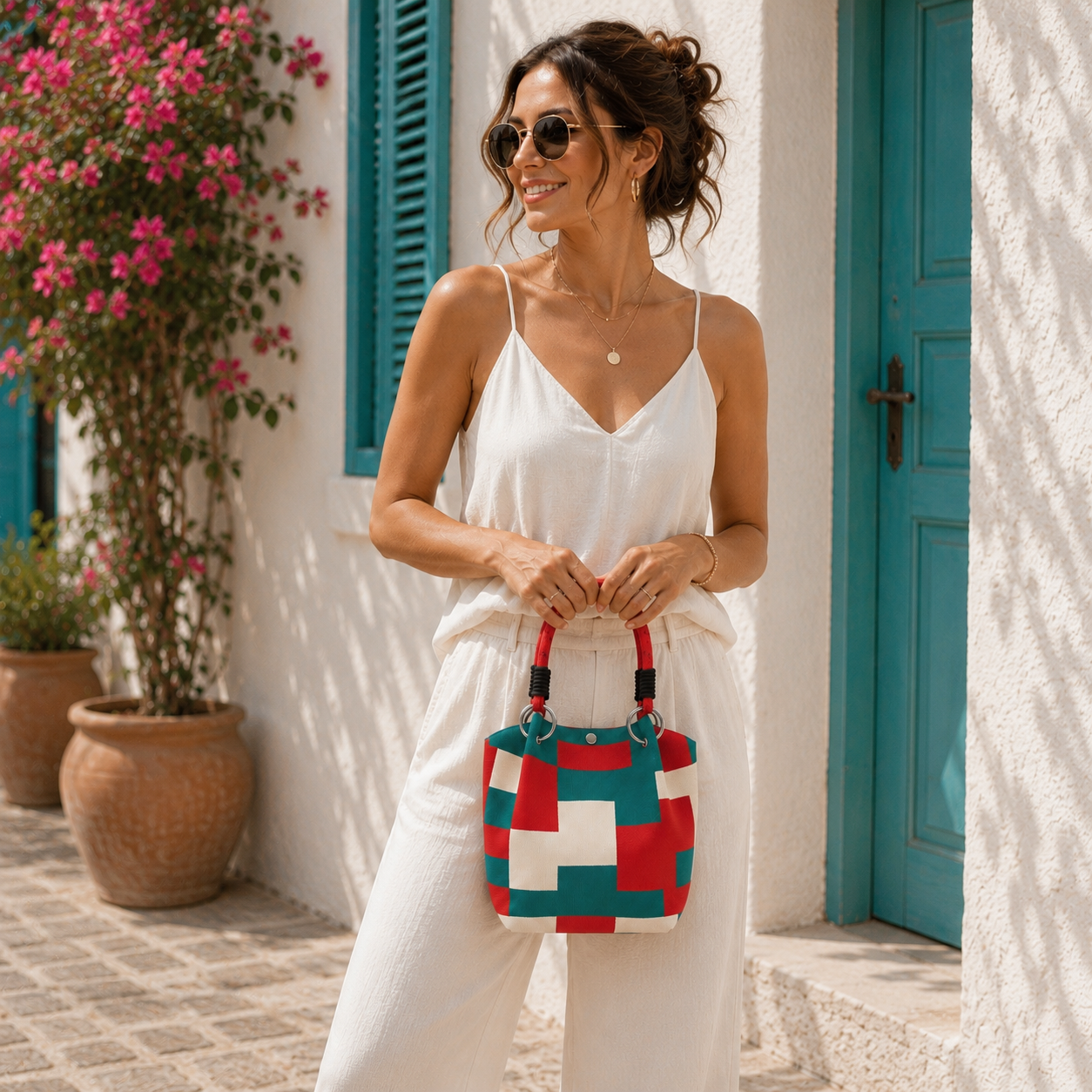 Colorblock Handbag