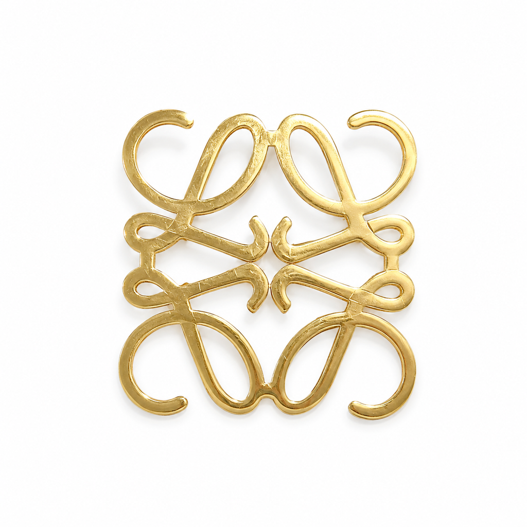 Elegant Gold Brooch