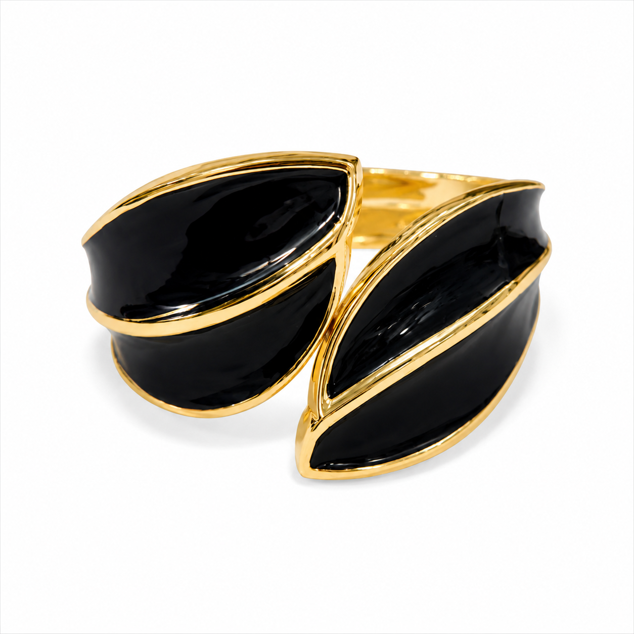 Elegant Black Gold Bracelet