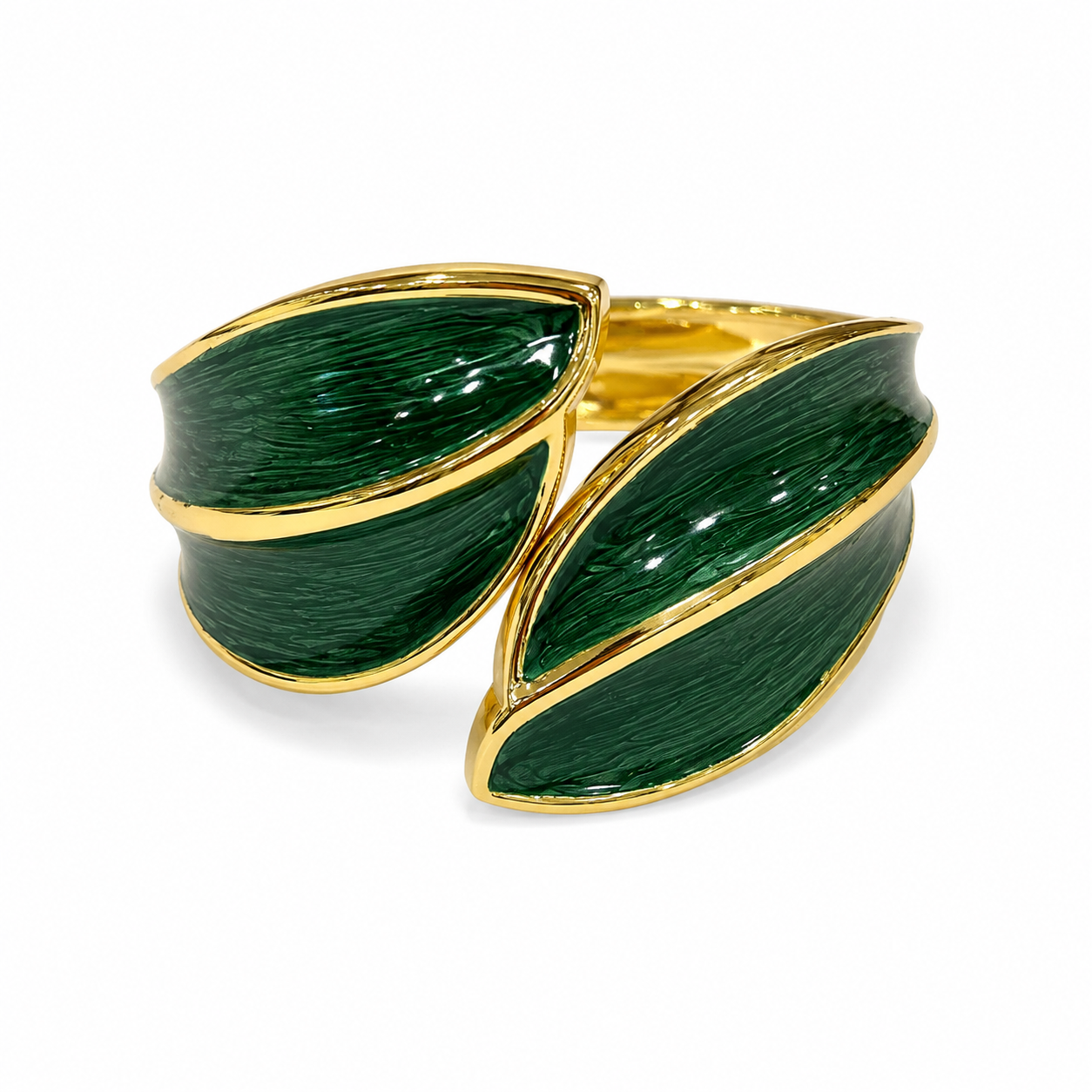 Elegant Green Gold Bracelet
