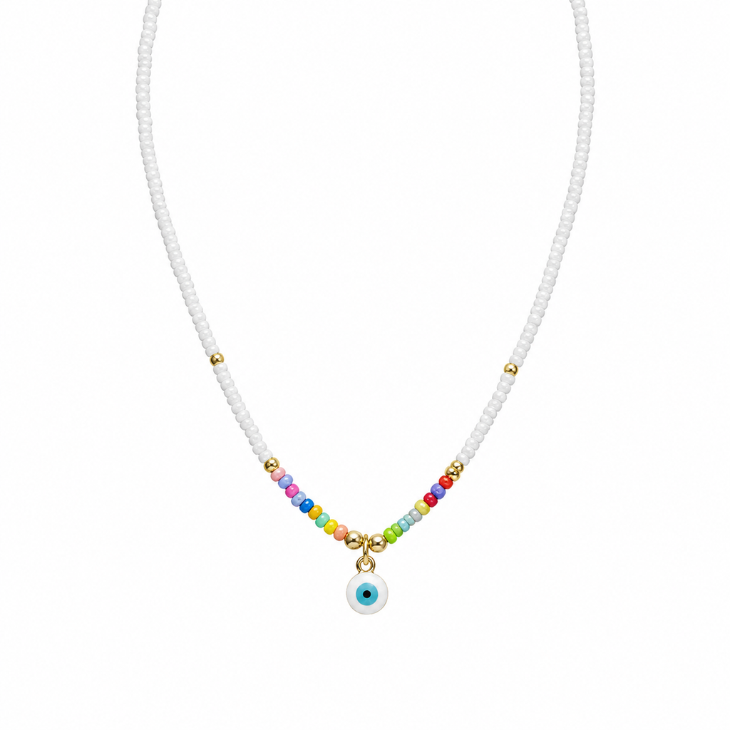 Colorful Evil Eye Necklace