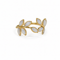 Gold Leaf Vine Ring