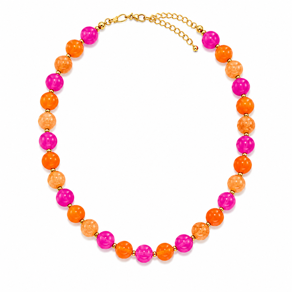 Colorful Pink Orange