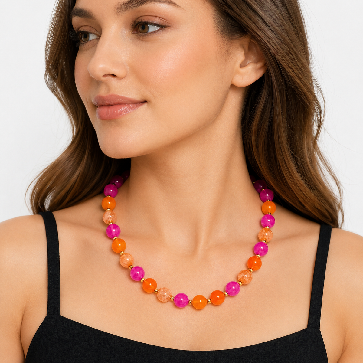 Colorful Pink Orange