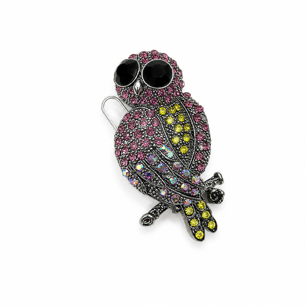 Jeweled Owl Brooch 🦉✨
