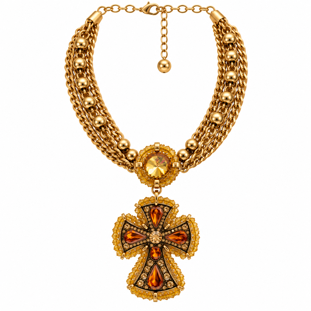 Royal Amber Cross